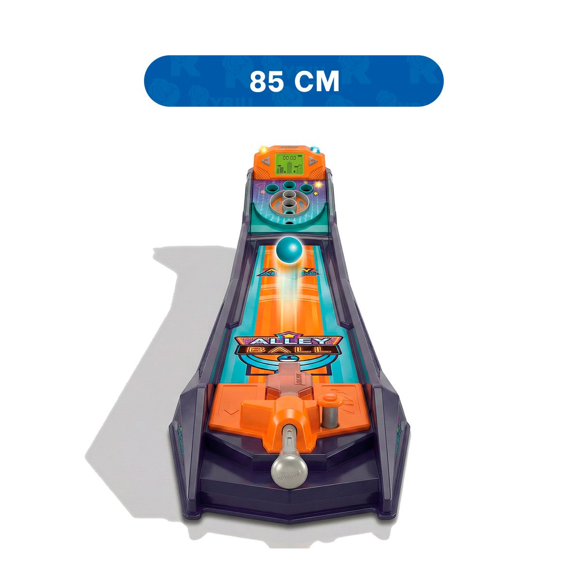 TABLERO DE PELOTA DE CALLE ELECTRONICO PARA DIVERSION DE COLOR AZUL Y NARANJA YPAPEL REGALO - 4