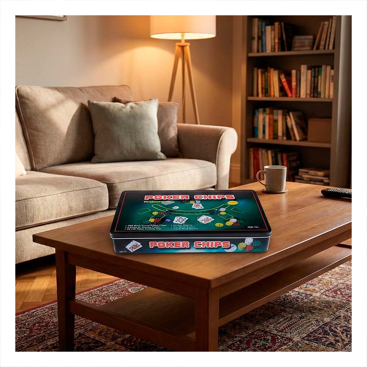 OPCION DE FICHAS POKER NEGRO PARA JUEGO CLASICO DE MESA HOGAR YLIGAS REGALO - 1