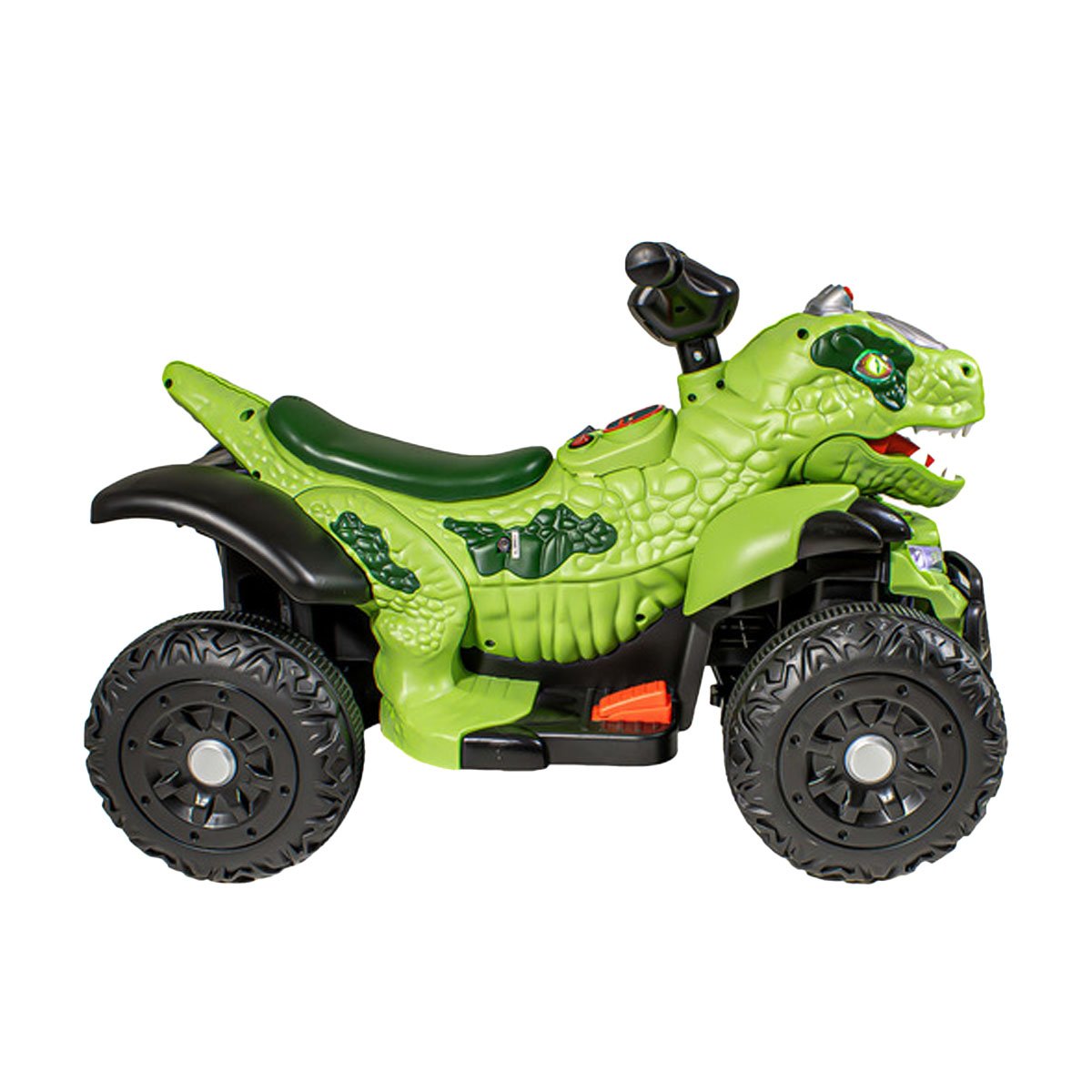 VEHICULO CON FORMA DE DINOSAURIO PARA DESPLAZAMIENTO EN COLOR VERDE 42X72X45CM YREGALO STICKER - 3
