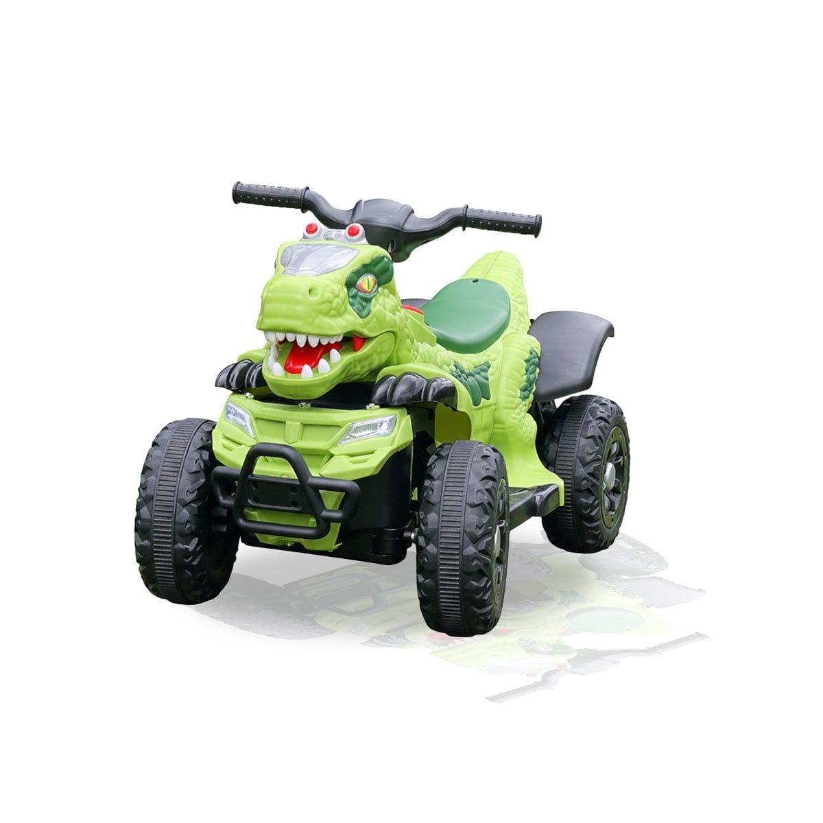 VEHICULO INFANTIL DE DINOSAURIO PARA MOVIMIENTO SEGURO COLOR VERDE 42X72X45CM YLIGAS REGALO - 3