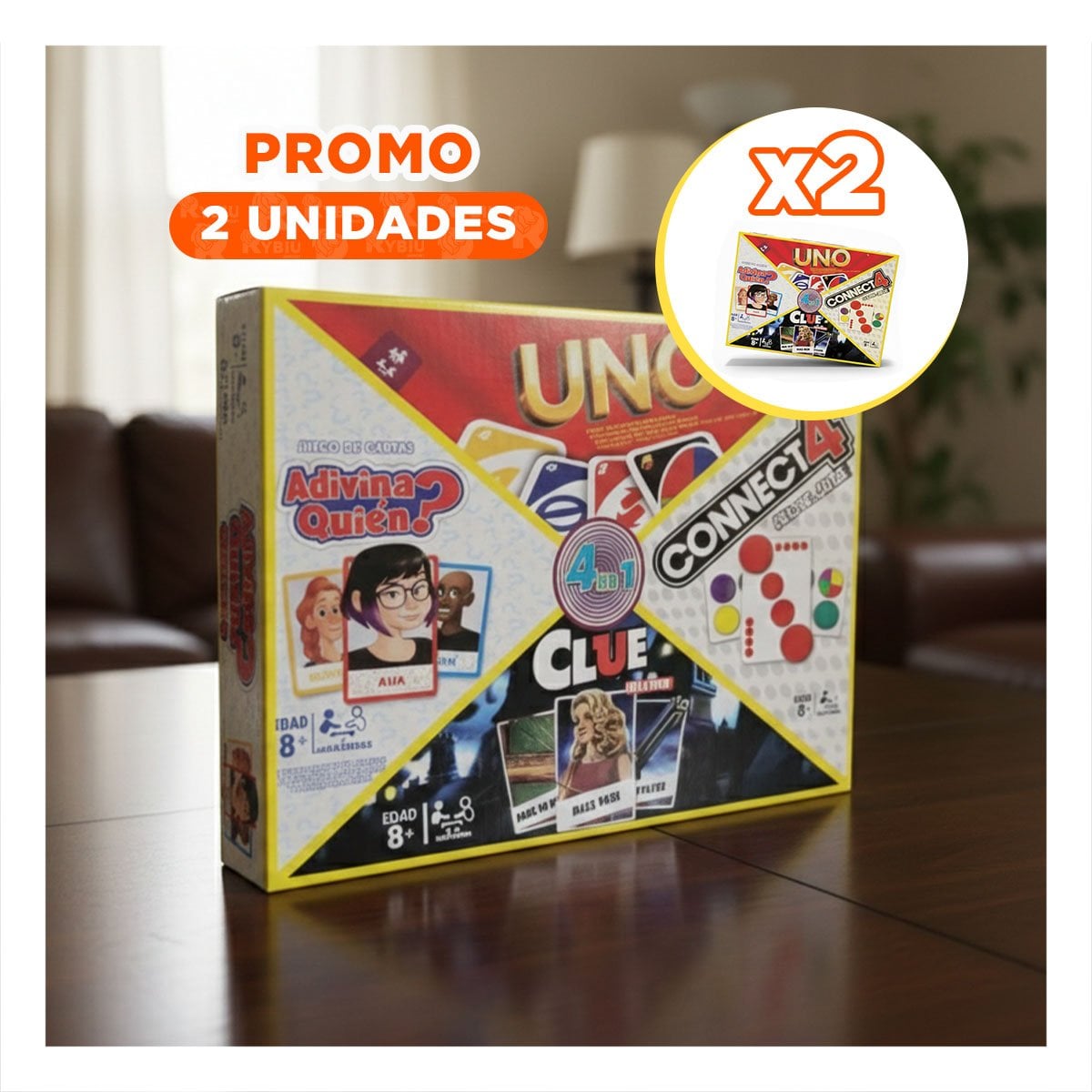 PACK2 DIVERSION ESTRATEGICA DE MESA MULTICOLOR PARA REUNIONES SOCIALES YREGALO STICKER - 1