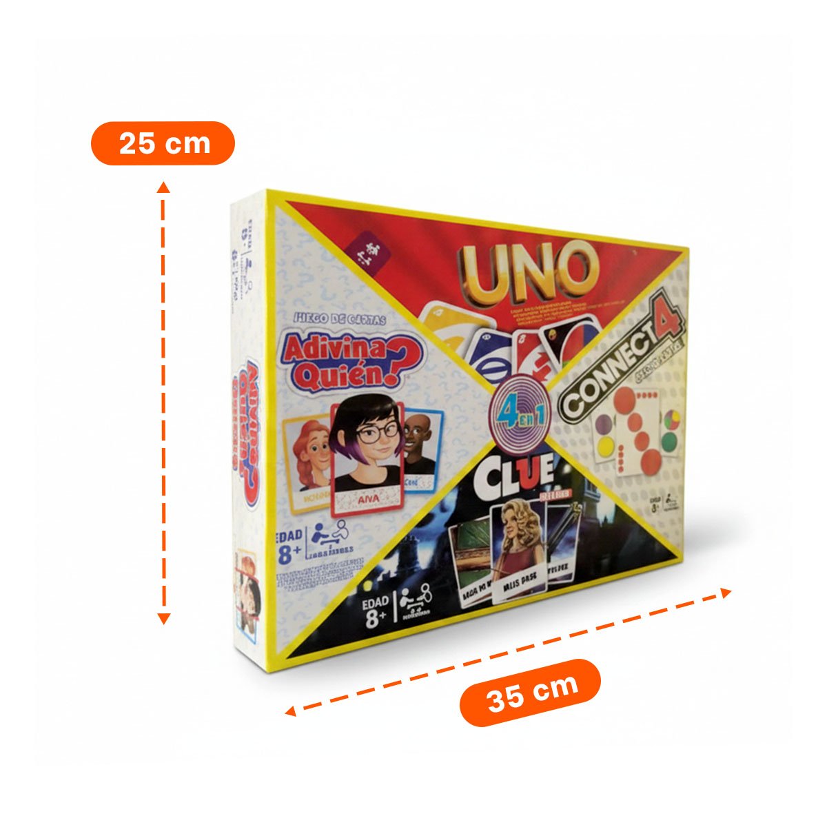 RETO SOCIAL DE MESA MULTICOLOR CON MISTERIO PARA COMPARTIR EN CASA YREGALO STICKER - 4