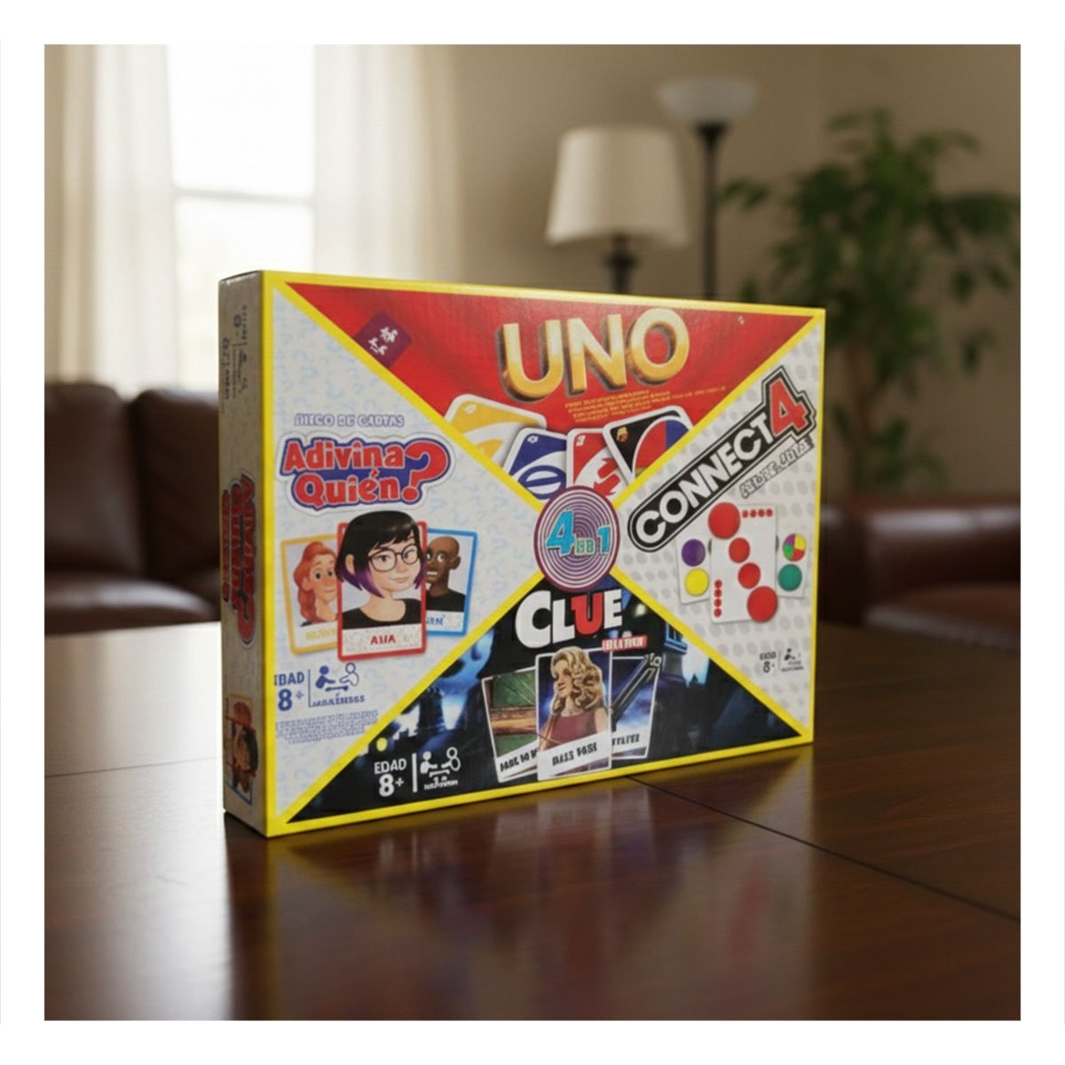 CLASICO DE MESA MULTICOLOR PARA JUEGOS EN CASA CON AMIGOS - 2