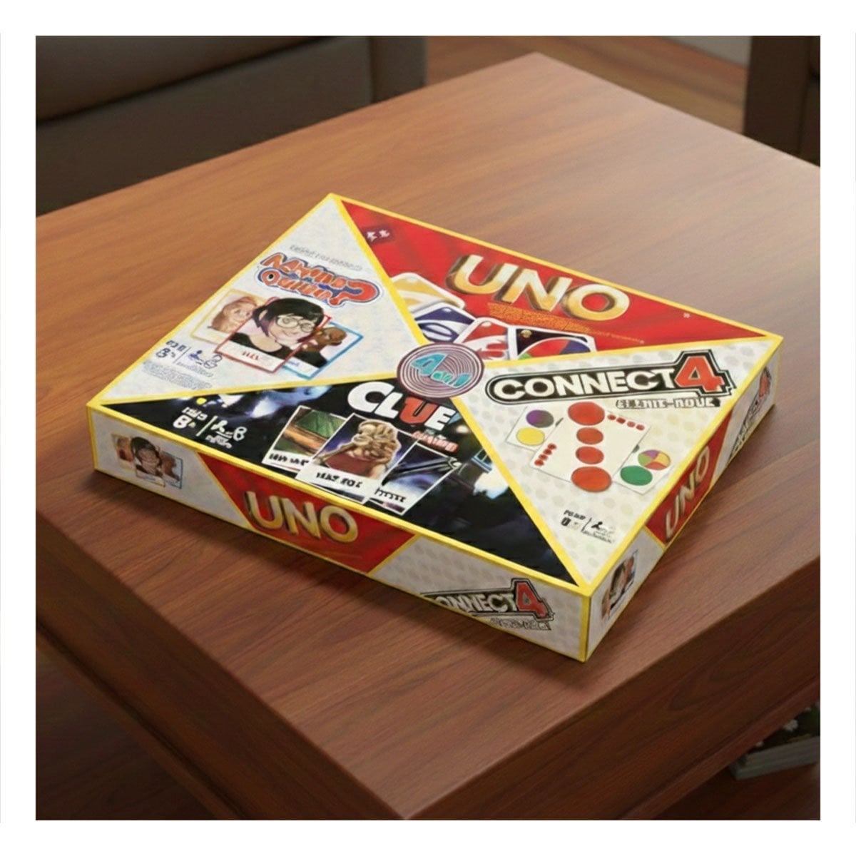 PACK4 MOMENTO DE MESA MULTICOLOR PARA JUEGOS EN REUNIONES SOCIALES - 2