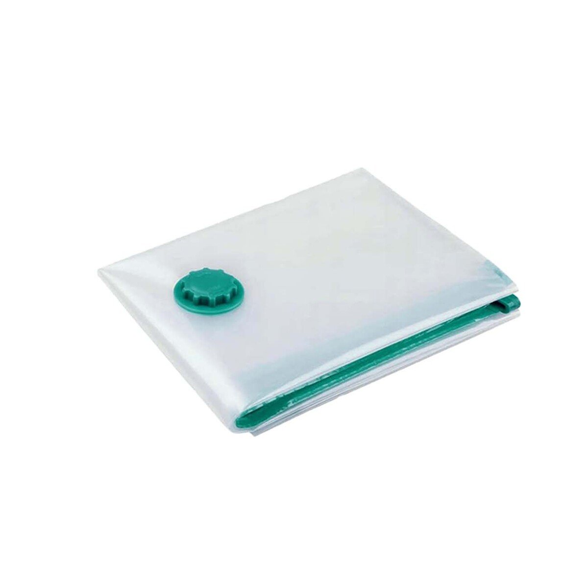 EMPAQUE AL VACIO COMPACTO QUE PROTEGE ROPA TRANSPARENTE EMPAQUE VERDE YPAPEL REGALO - 1