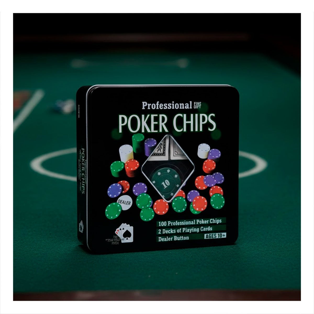 PACK2 SET COMPLETO DE POKER NEGRO PARA JUEGOS DE MESA EN EL HOGAR - 2