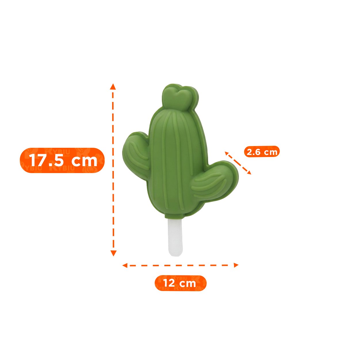 PACK6 HELADERA CAPTUS VERDE PARA CONGELAR HELADOS DE FORMA SENCILLA YPAPEL REGALO - 4