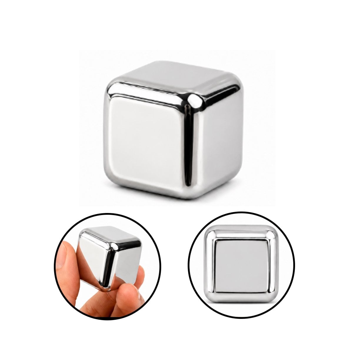 CONJUNTO DE CUBOS METALICOS CON PINZA PARA SERVIR PREPARACIONES FRIAS Y LIGAS REGALO - 1