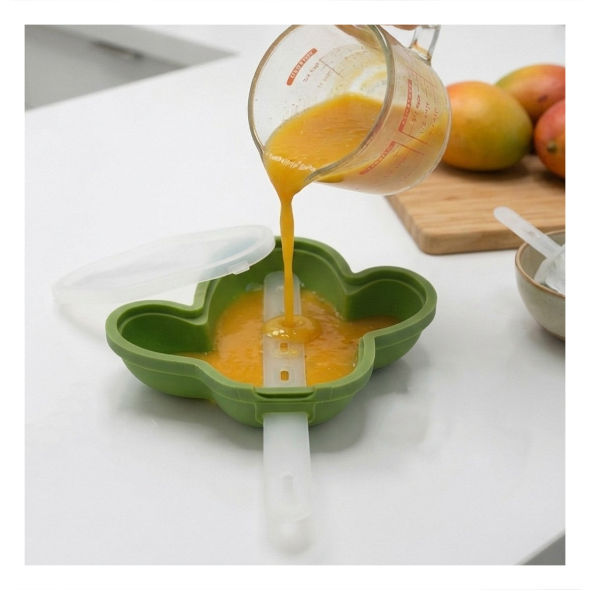PACK2 RECIPIENTE CAPTUS VERDE PARA HELADOS Y POSTRES CONGELADOS - 3