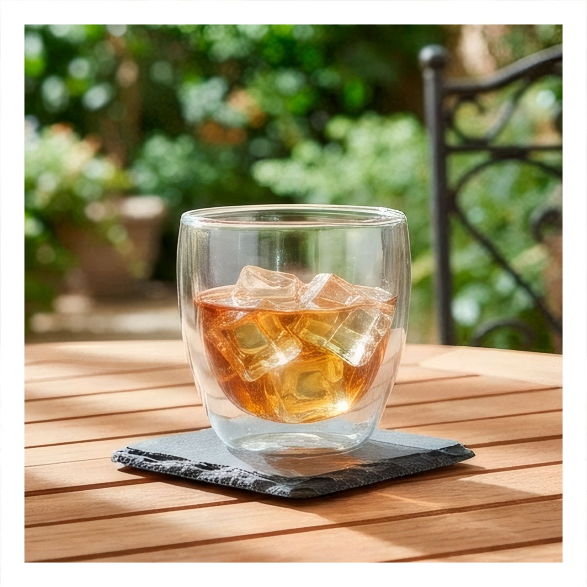 PACK6 VASO TRANSPARENTE DE DOBLE CAPA PARA ESPRESSO EN VIDRIO 10X10CM - 2