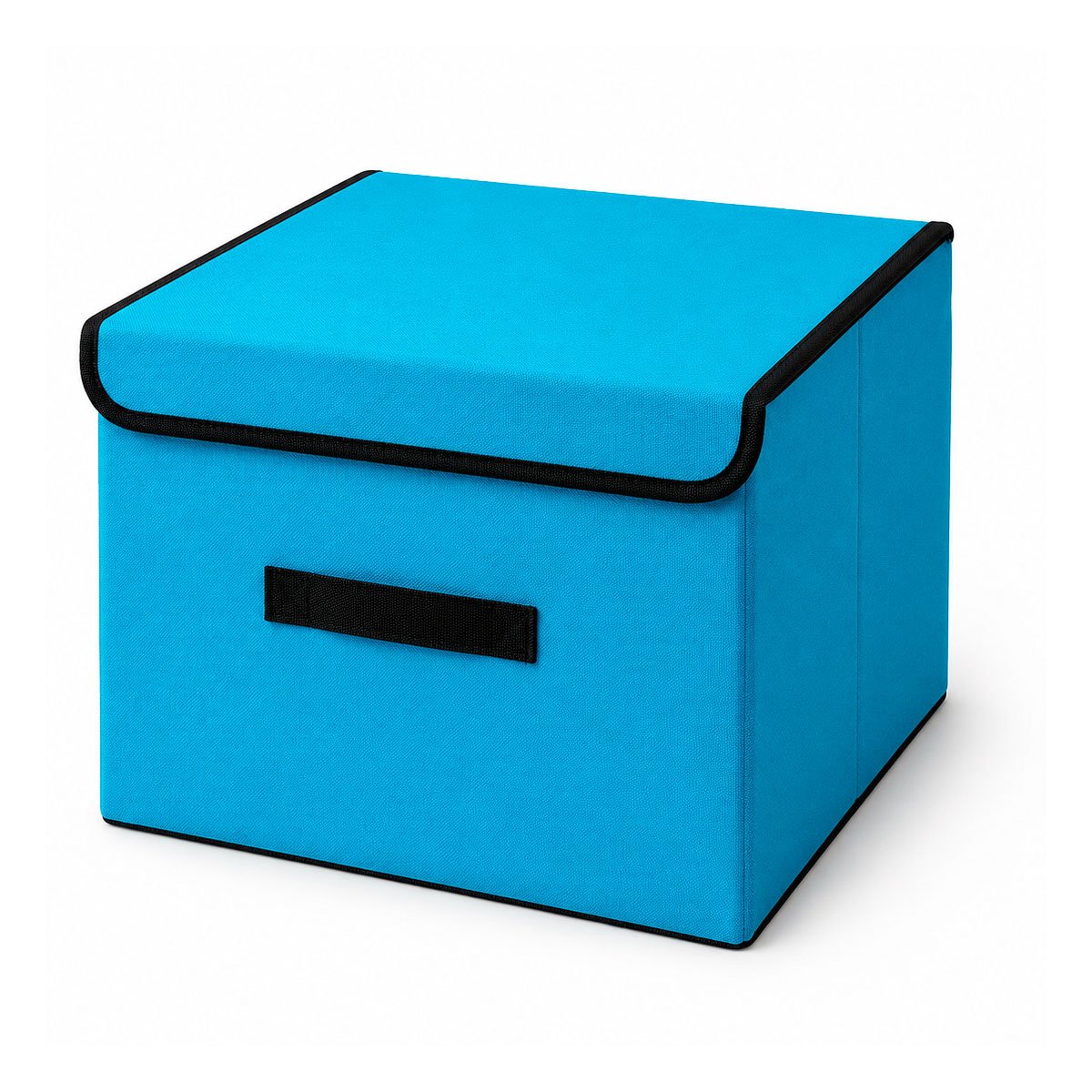ORGANIZADOR DE TELA PRACTICO PARA ROPA CALZADO Y ACCESORIOS CELESTE Y LIGAS REGALO - 1
