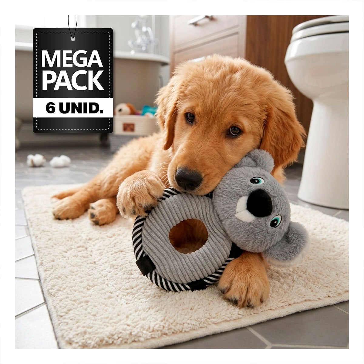PACK6 ADORNO DE KOALA ARO PLOMO PARA AMBIENTE ACOGEDOR Y DECORACION - 1