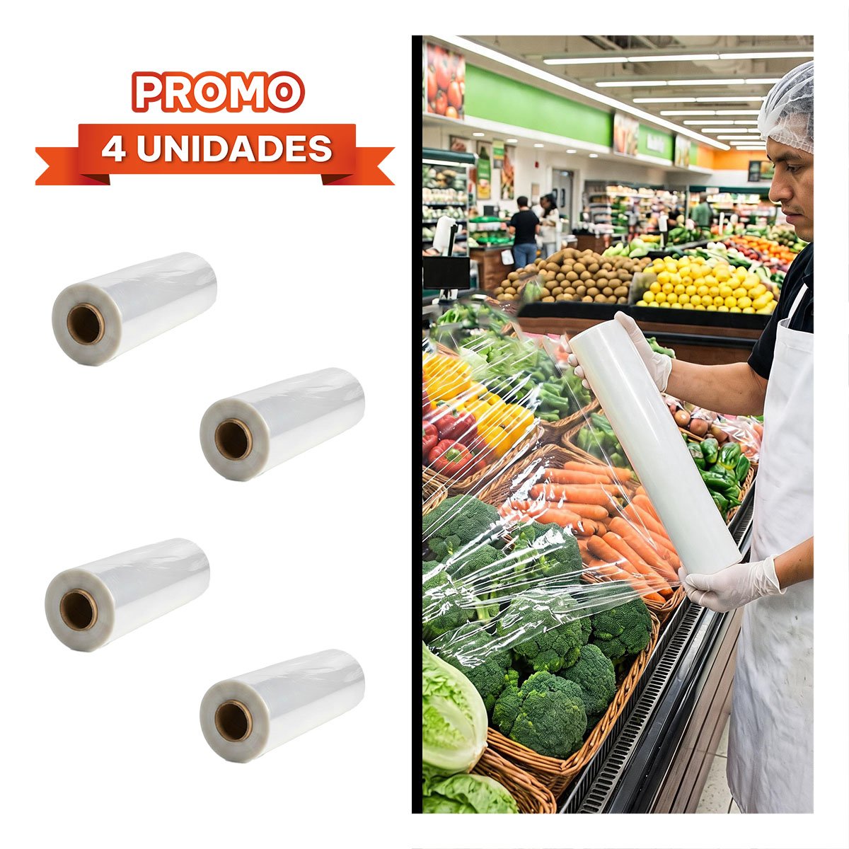 PACK4 REFLECTOR FILL 12 PULGADAS 2K COMERCIAL TRANSPARENTE DE DISENO UNICO FOTOS - 1