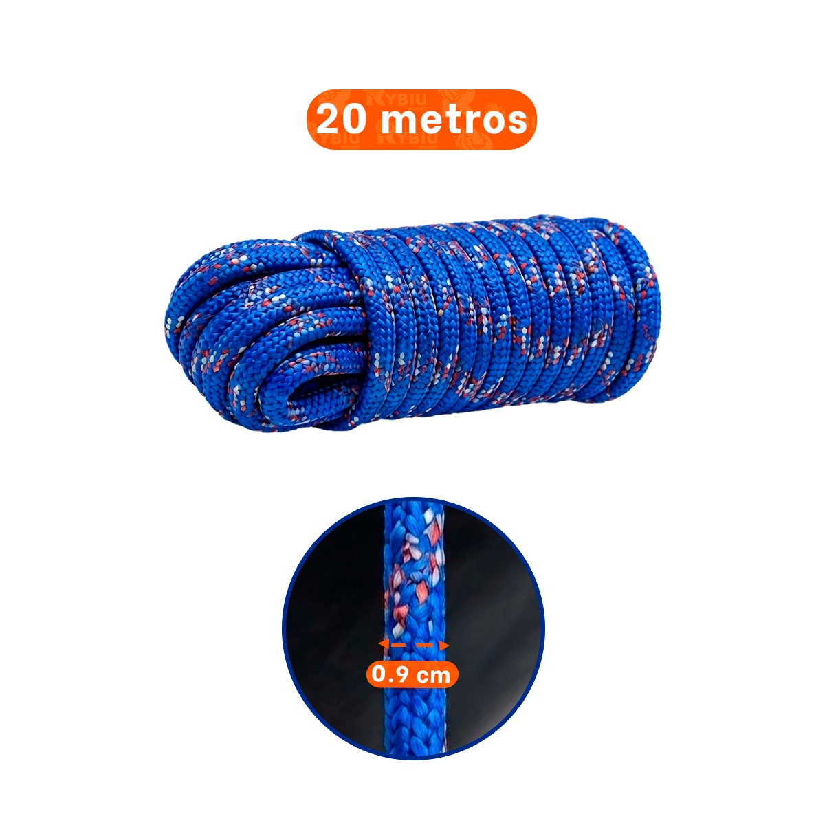 CORDON AZUL DE GRAN DURABILIDAD PARA DEPORTES EN EL CAMPO Y ESCALADA - 2