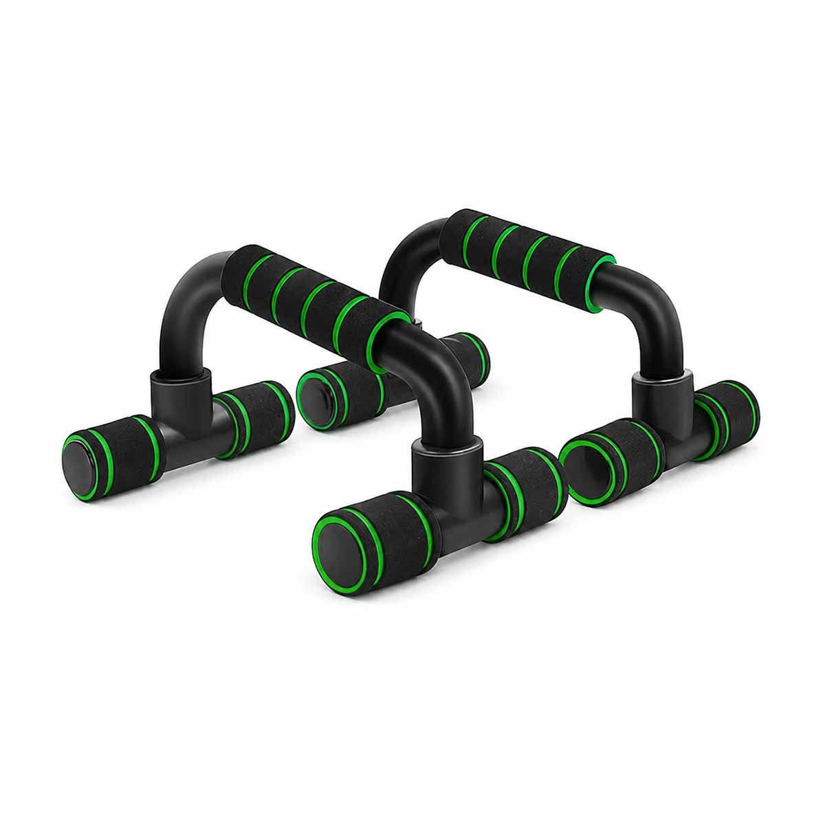 MANIJAS PUSH UP EN FORMA DE C VERDE PLASTICO DE DISENO NUEVO Y STICKY - 1