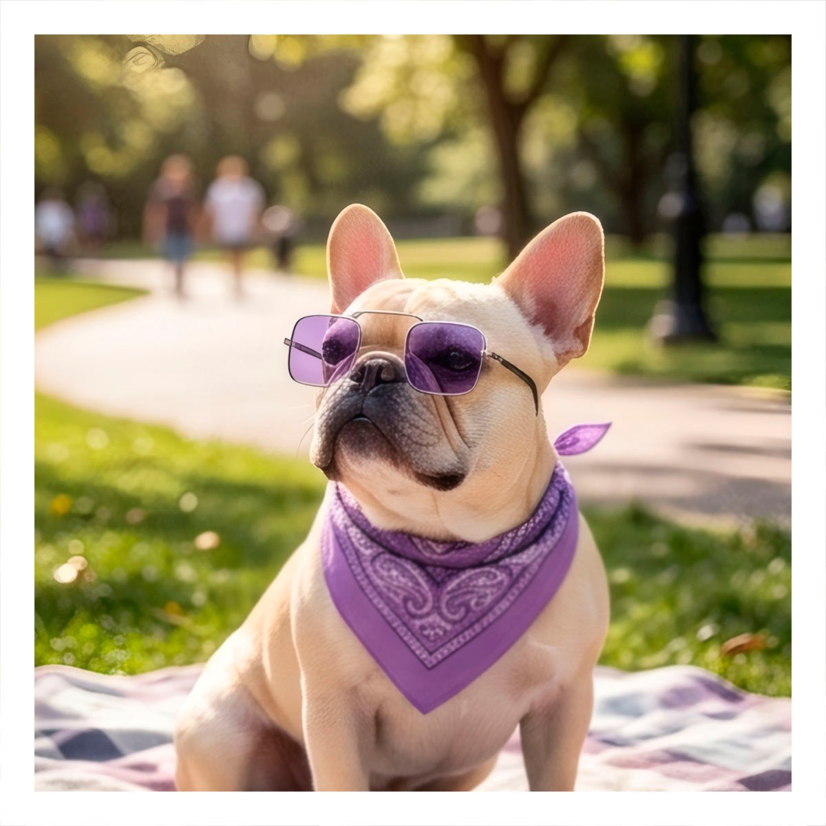 PACK4 GAFAS MORADO PARA MASCOTA CON DISENO MODERNO PARA EVENTOS ESPECIALES YPAPEL REGALO - 2