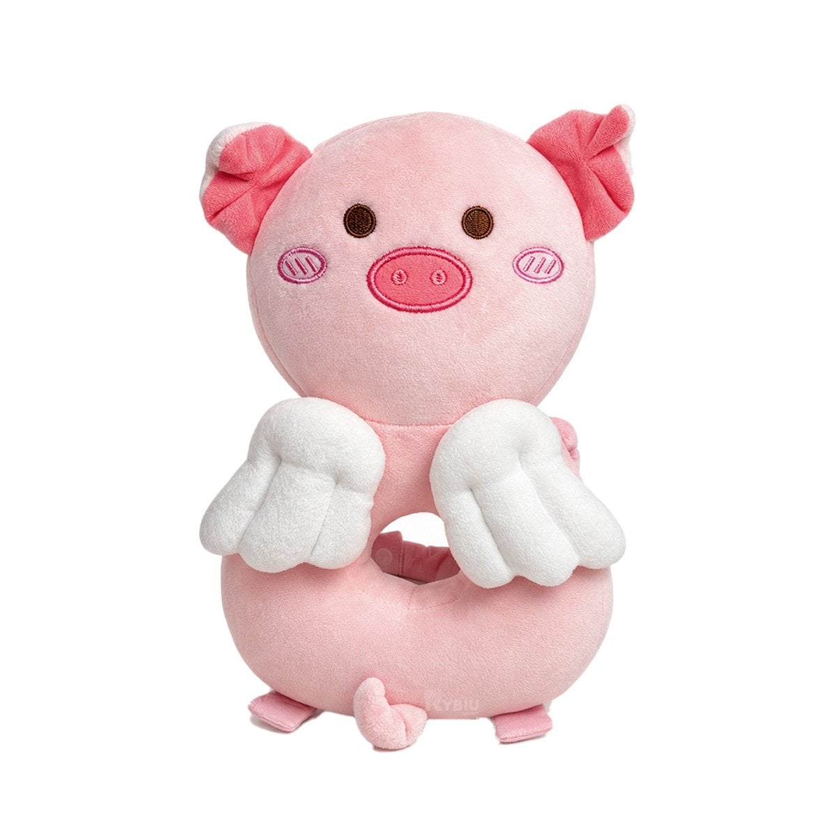 COJIN PARA BEBES CON APOYO SUAVE ROSADO Y STICKY - 1