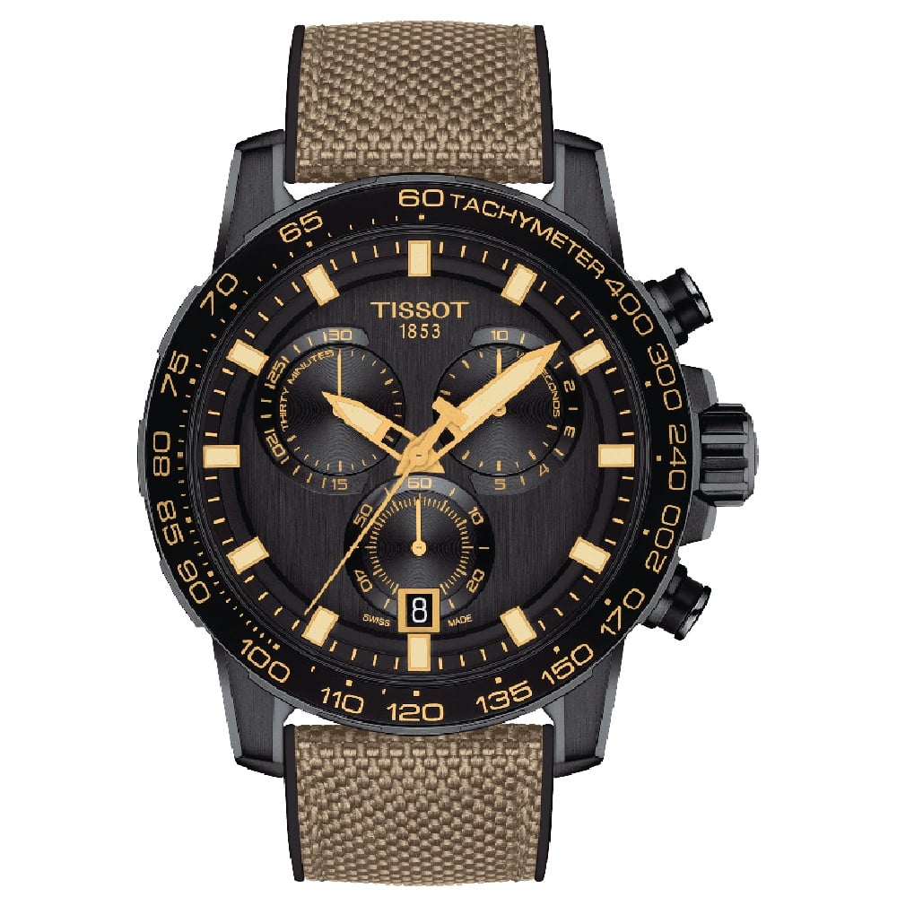 RELOJ PARA HOMBRE SUPERSPORT CHRONO NEGRO Y ARENA - 1