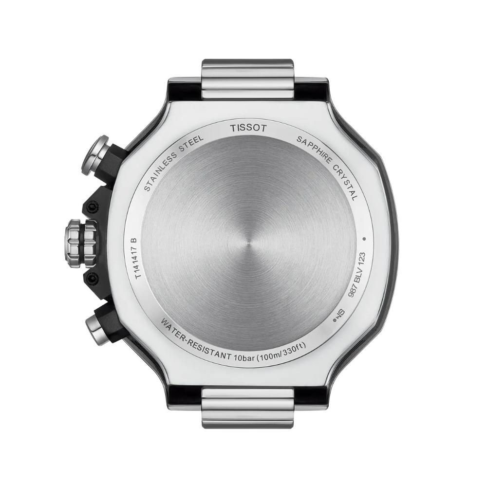 RELOJ PARA HOMBRE T-RACE CHRONOGRAPH NEGRO Y PLATA - 3