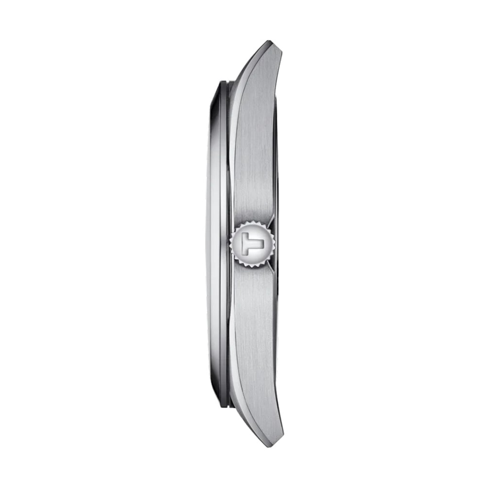 RELOJ PARA HOMBRE GENTLEMAN PLATA Y AZUL - 3