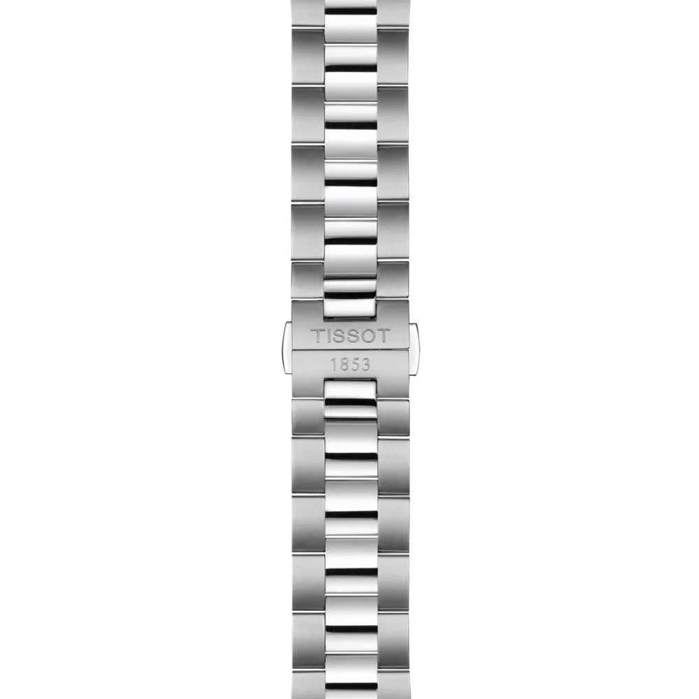 RELOJ PARA HOMBRE GENTLEMAN PLATA Y AZUL - 5