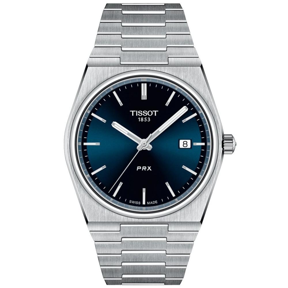 RELOJ PARA HOMBRE PRX CUARZO PLATA Y AZUL - 1