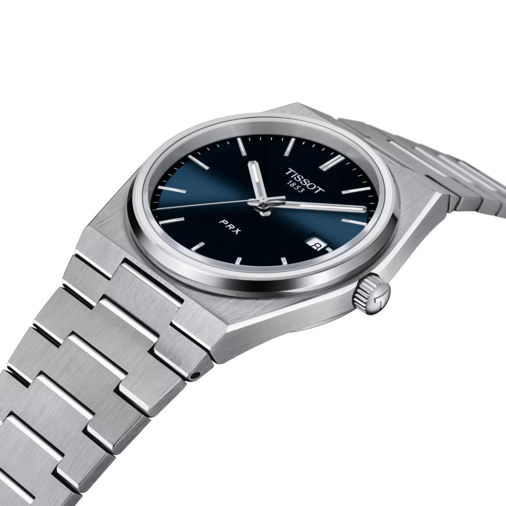 RELOJ PARA HOMBRE PRX CUARZO PLATA Y AZUL - 3