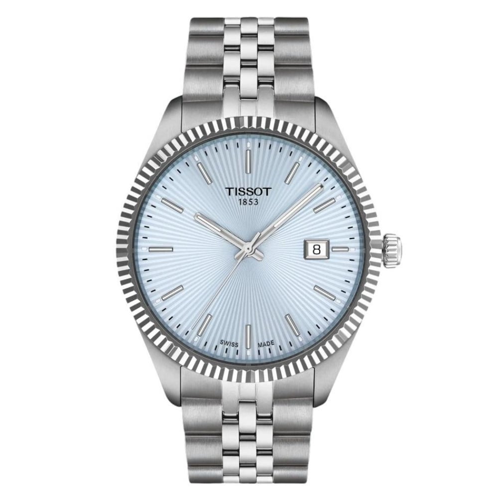 RELOJ PARA HOMBRE BALLADE 40MM PLATA Y AZUL HIELO - 1