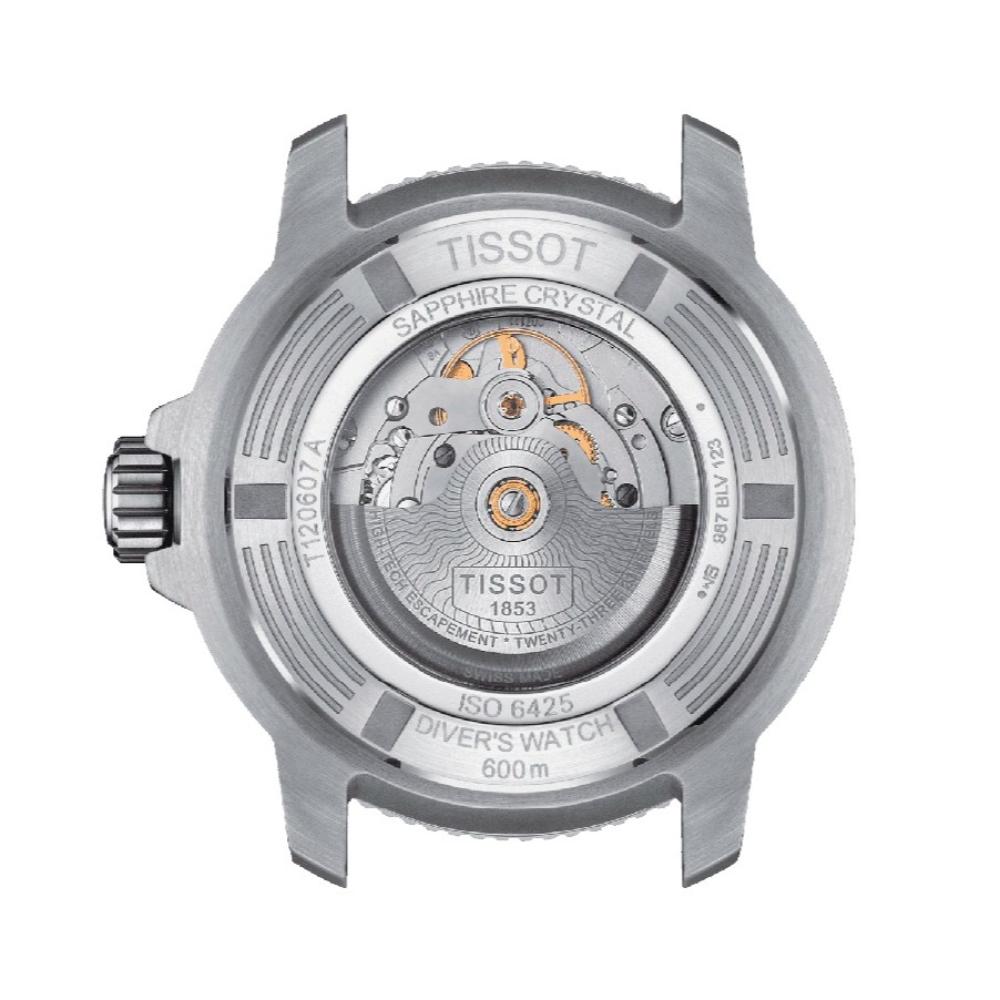 RELOJ PARA HOMBRE SEASTAR 2000 PROFESSIONAL POWERMATIC 80 PLATA Y AZUL - 2