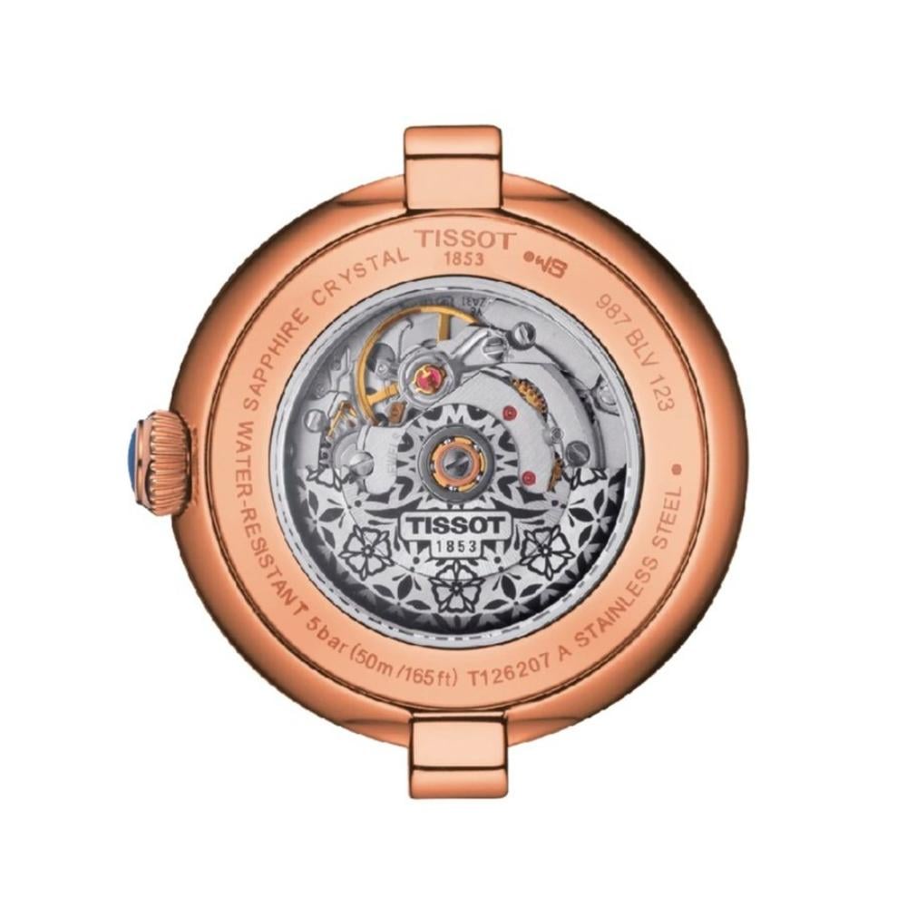 RELOJ PARA MUJER BELLISSIMA AUTOMATIC MARRÓN Y ORO ROSA - 2