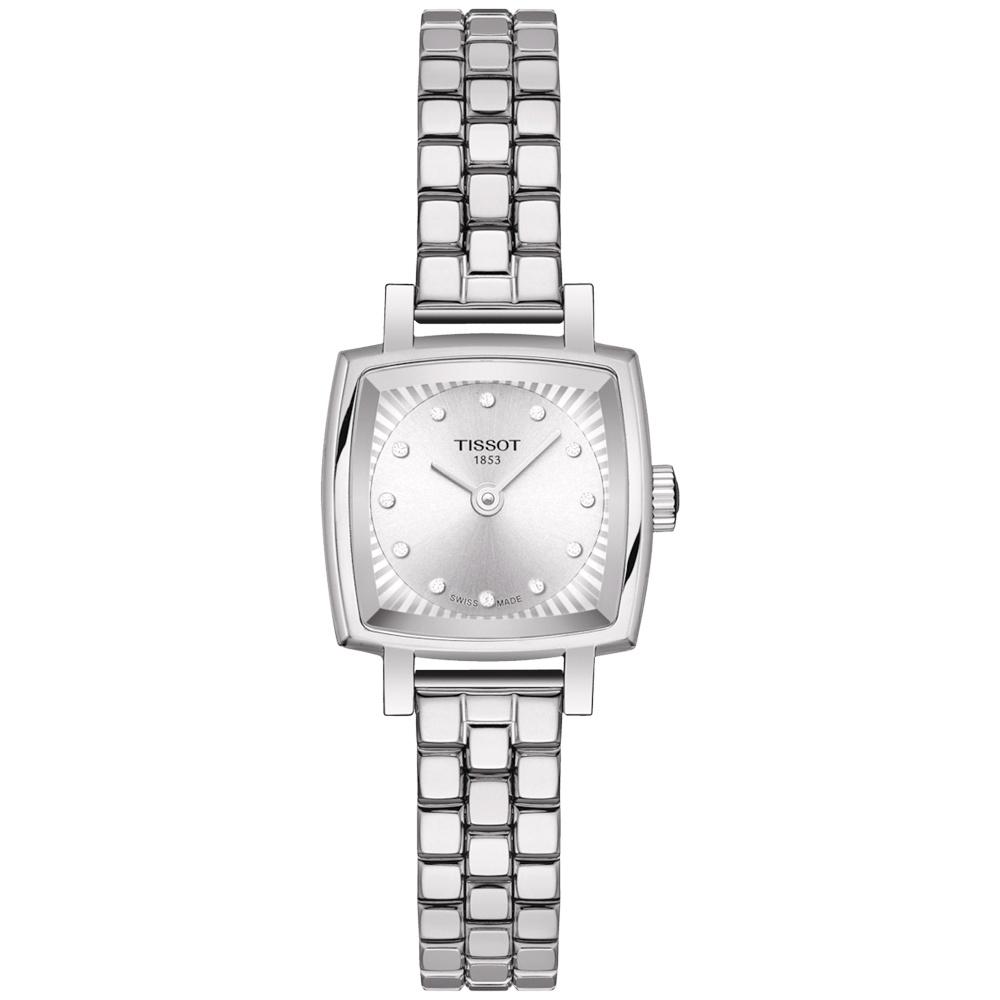 RELOJ PARA MUJER LOVELY SQUARE PLATA - 1