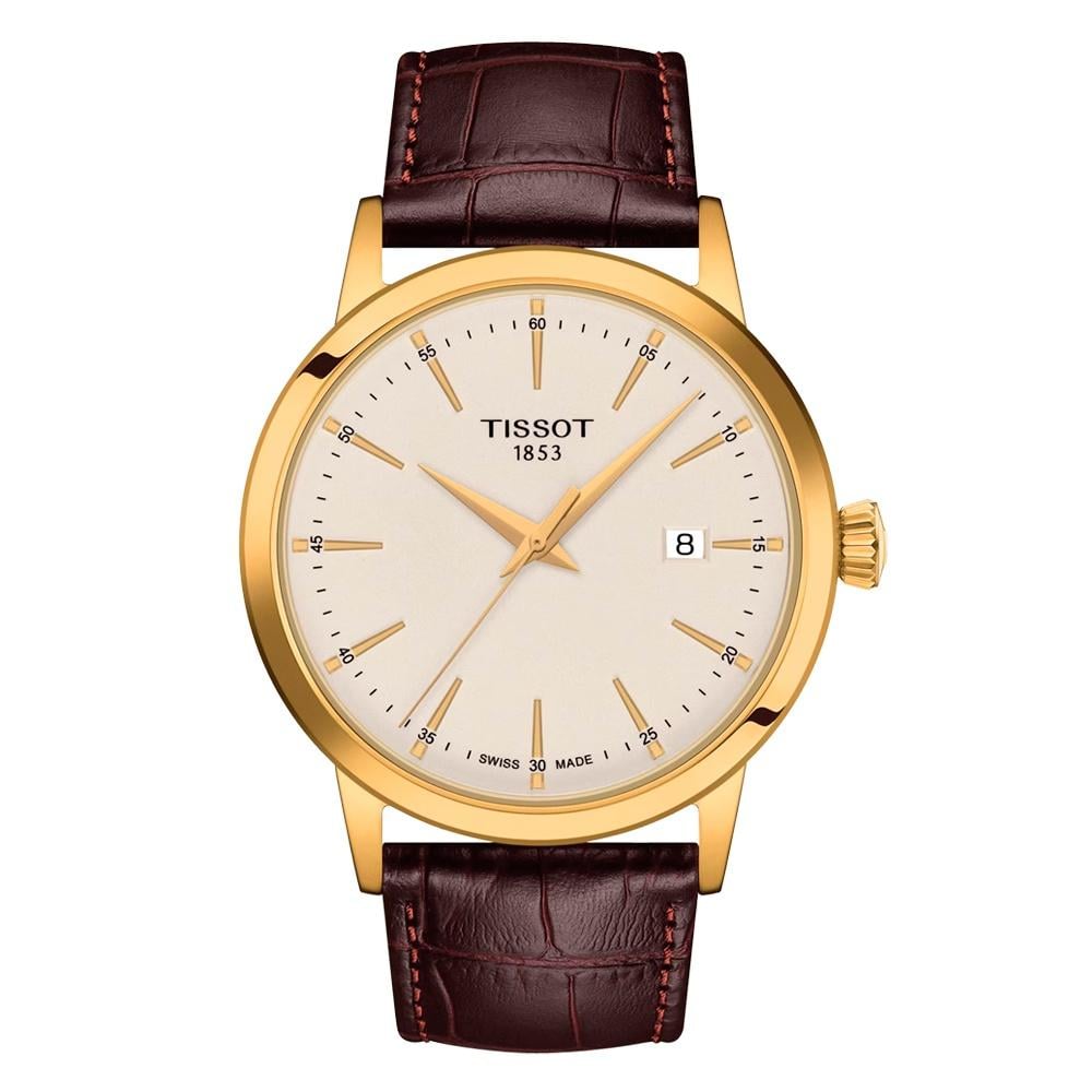 RELOJ PARA HOMBRE CLASSIC DREAM MARRÓN Y ORO AMARILLO - 1