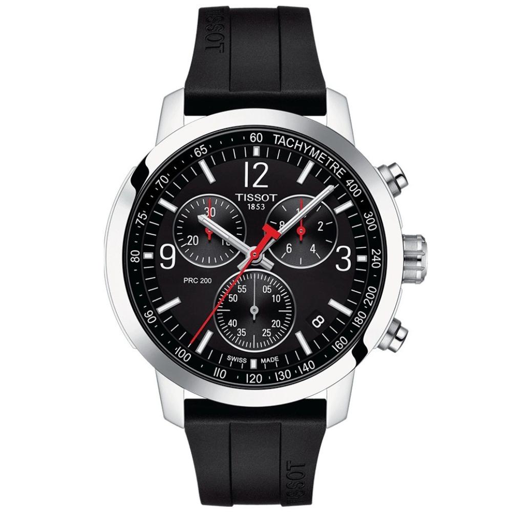 RELOJ PARA HOMBRE PRC 200 CHRONOGRAPH NEGRO Y PLATA - 1