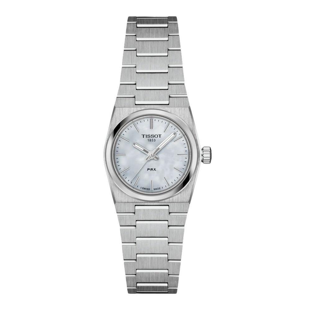 RELOJ PARA MUJER PRX 25MM PLATA Y MADREPERLA - 1