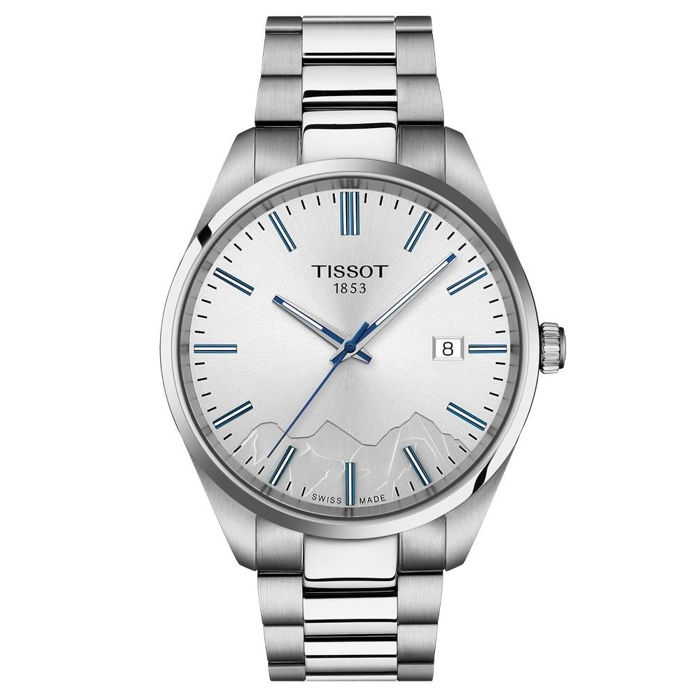 RELOJ PARA HOMBRE PR 100 JUNGFRAUBAHN QUARTZ 40MM PLATA - 1