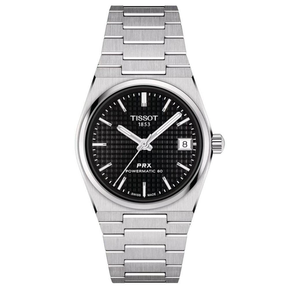 RELOJ UNISEX PRX POWERMATIC 80 35MM PLATA Y NEGRO - 1