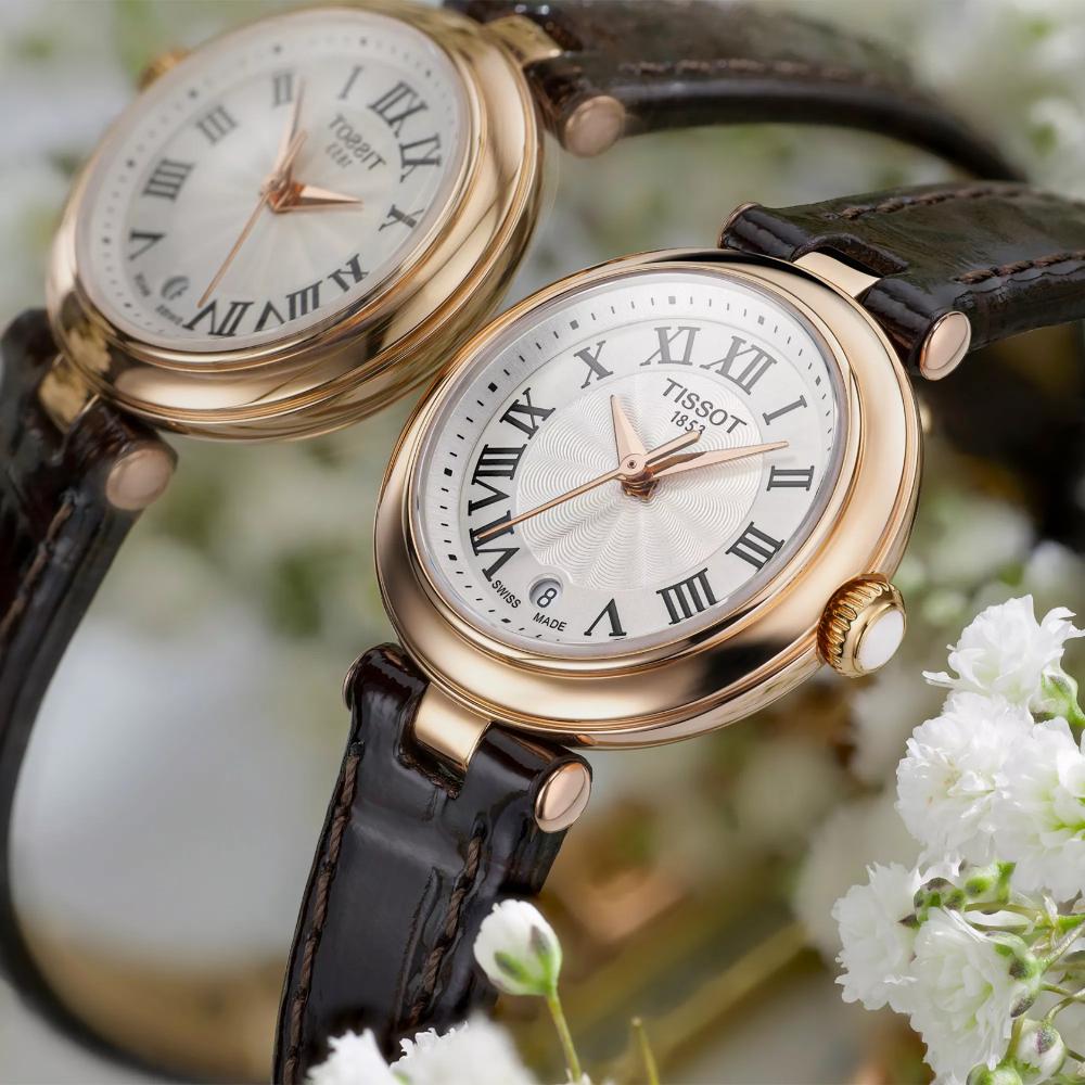 RELOJ PARA MUJER BELLISSIMA SMALL LADY MARRÓN Y ORO ROSA - 2