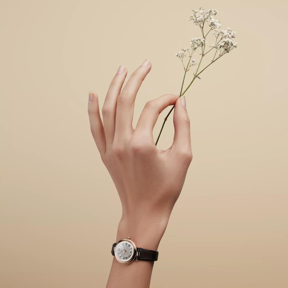 RELOJ PARA MUJER BELLISSIMA SMALL LADY MARRÓN Y ORO ROSA - 3