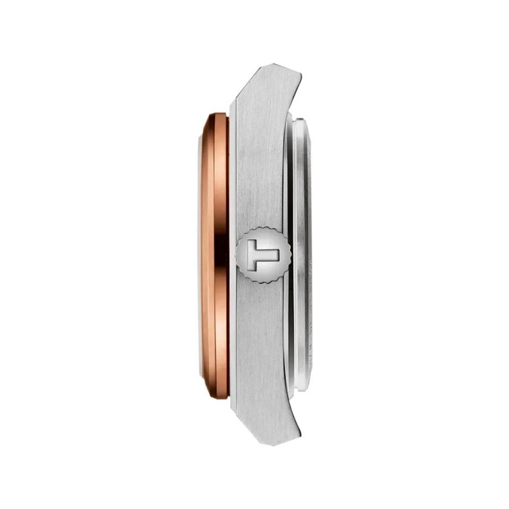 RELOJ PARA MUJER PRX 25MM PLATA BISEL ORO ROSA - 2