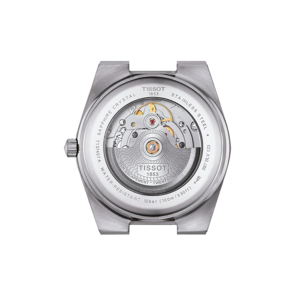 RELOJ PARA HOMBRE PRX POWERMATIC 80 GRADIENT 40MM PLATA Y AZUL - 3