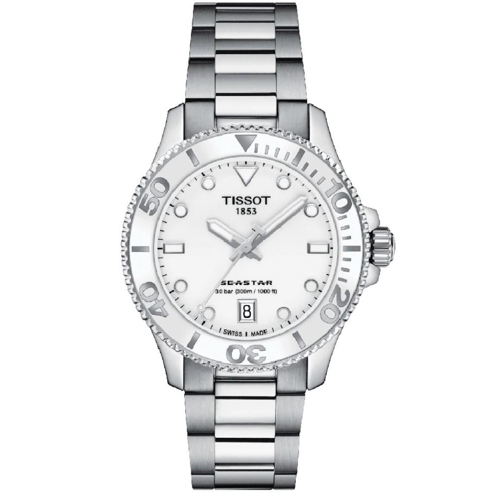 RELOJ PARA MUJER SEASTAR 1000 36MM PLATA - 1