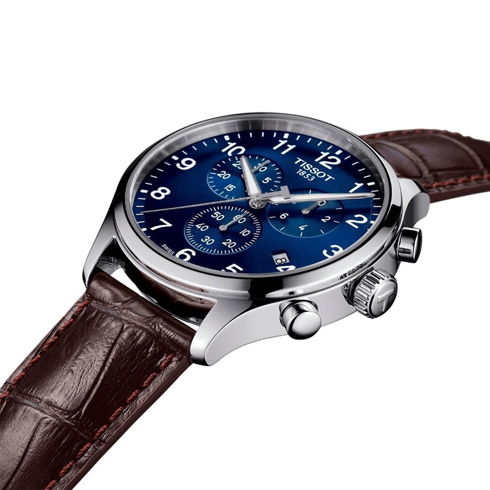 RELOJ PARA HOMBRE CHRONO XL CLASSIC MARRÓN Y AZUL - 2