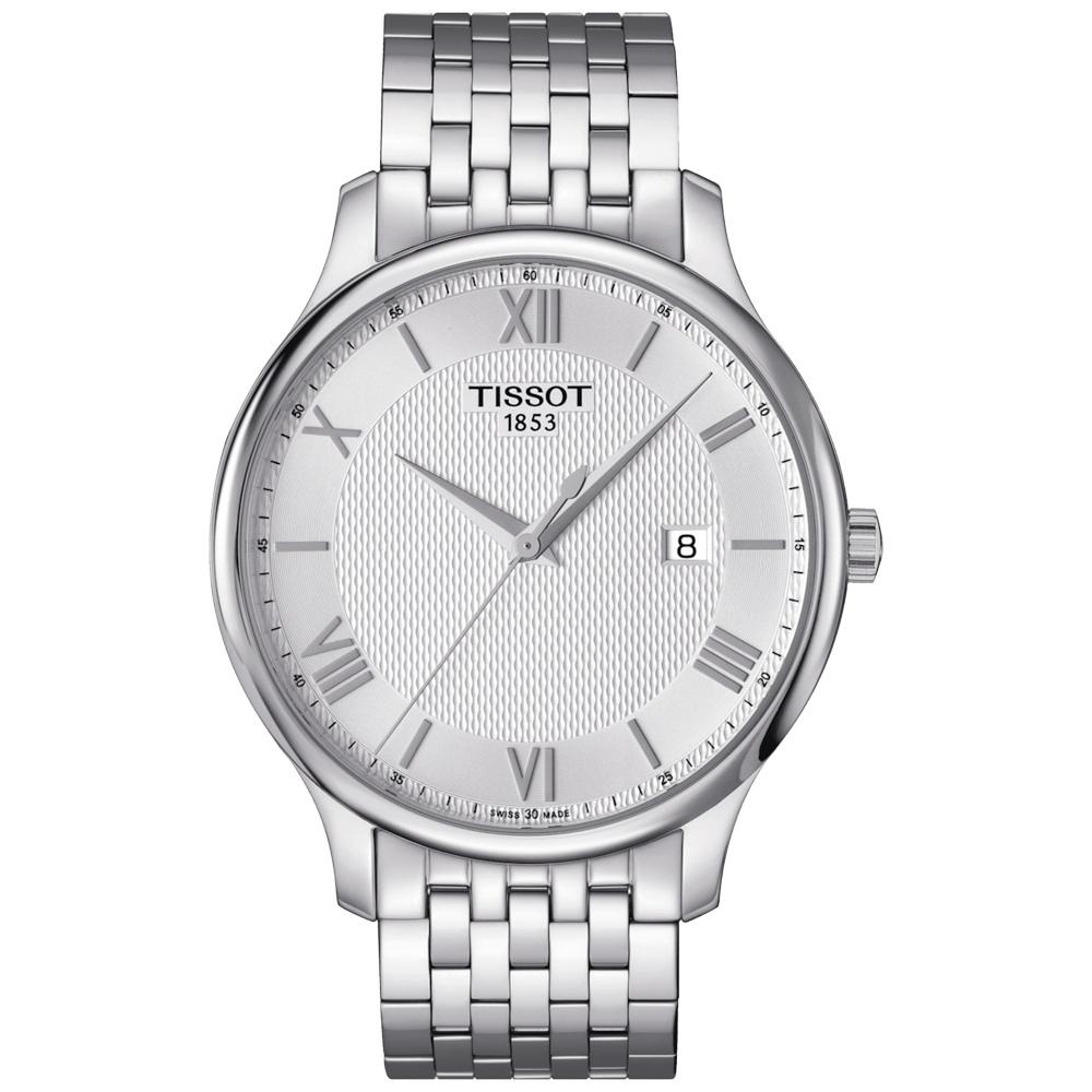 RELOJ PARA HOMBRE TRADITION 42MM PLATA - 1