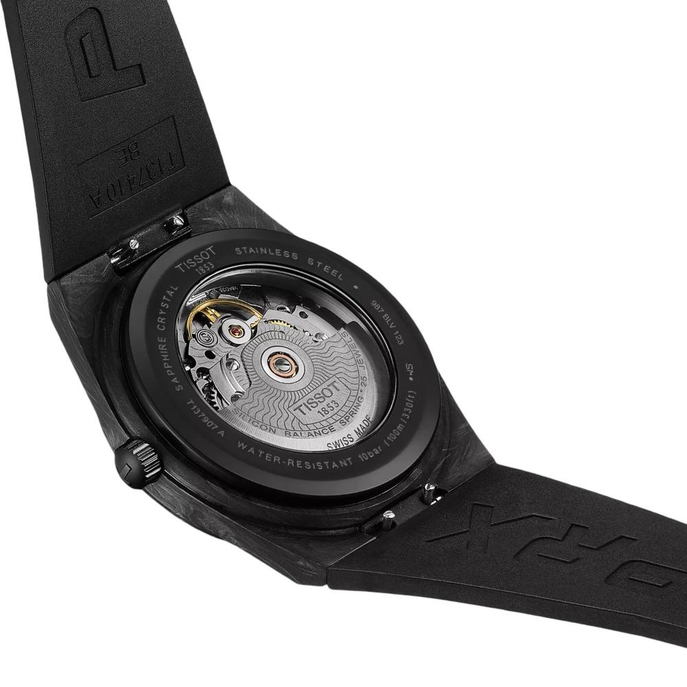 RELOJ PARA HOMBRE PRX CARBONO 40.5MM NEGRO - 5