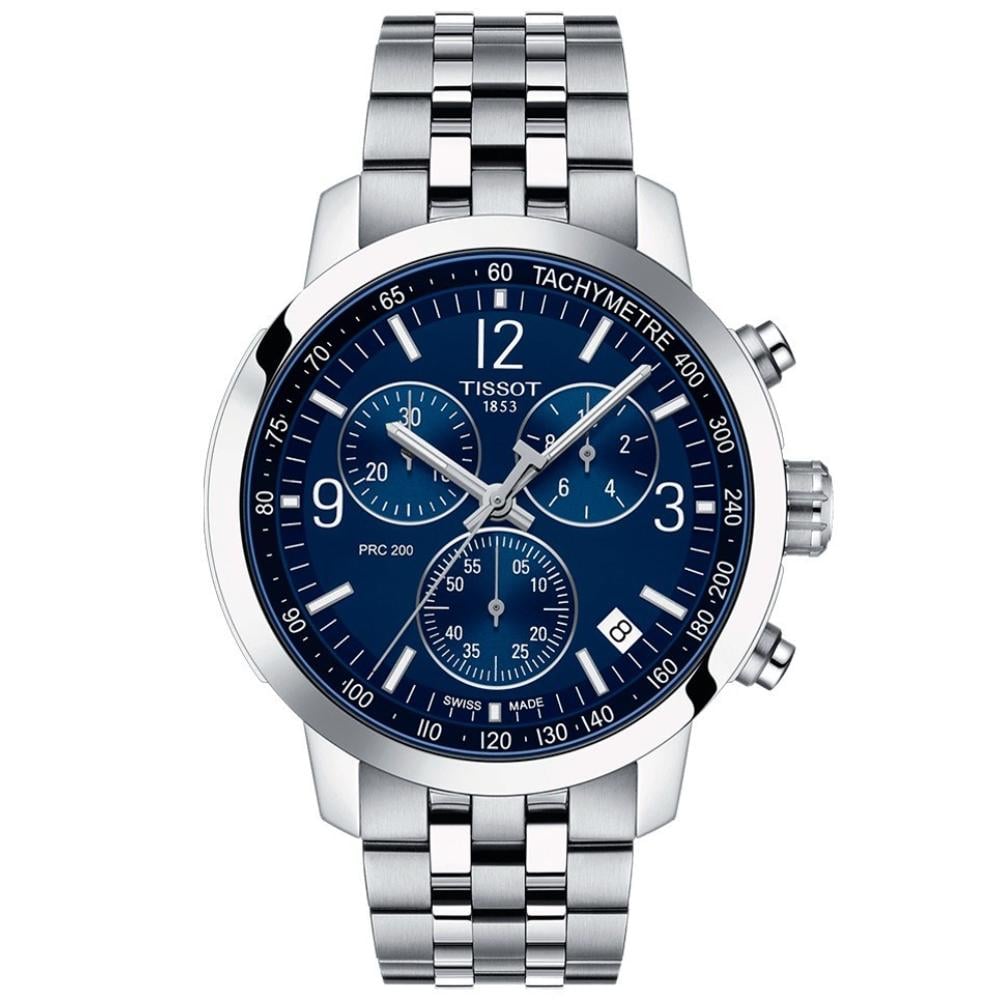 RELOJ PARA HOMBRE PRC 200 CHRONOGRAPH PLATA Y AZUL - 1