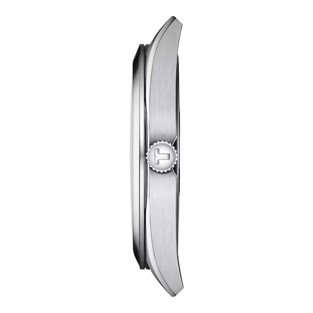 RELOJ PARA HOMBRE GENTLEMAN PLATA Y NEGRO - 1