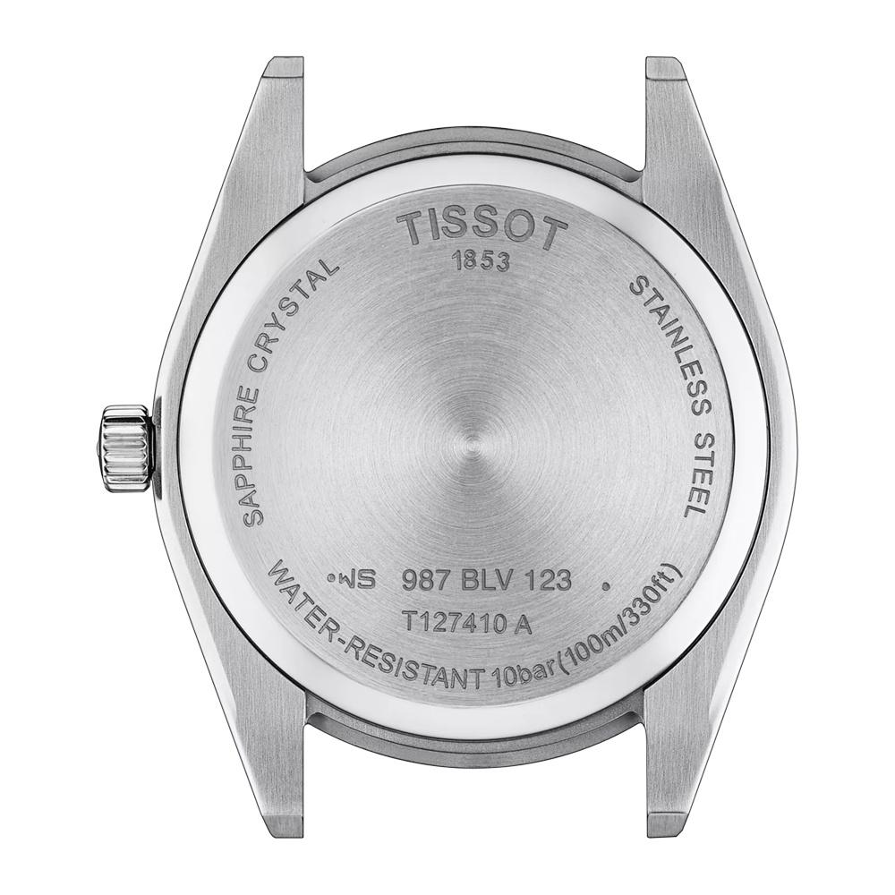 RELOJ PARA HOMBRE GENTLEMAN PLATA Y NEGRO - 2