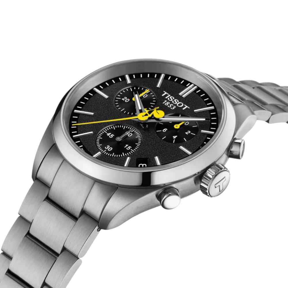 RELOJ PARA HOMBRE PR 100 CHRONOGRAPH TOUR DE FRANCE PLATA Y NEGRO - 2