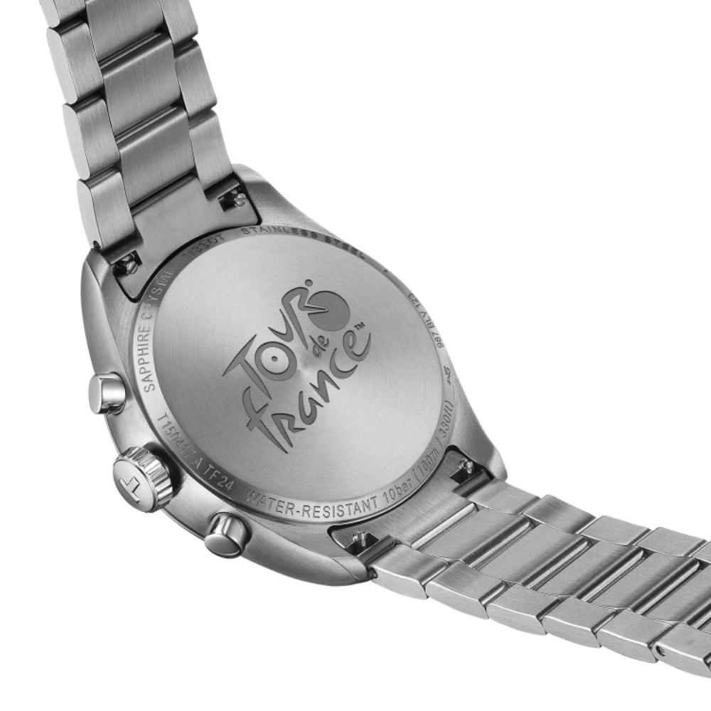 RELOJ PARA HOMBRE PR 100 CHRONOGRAPH TOUR DE FRANCE PLATA Y NEGRO - 3