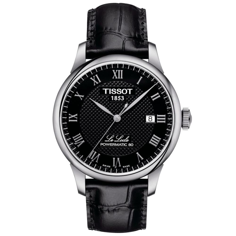 RELOJ PARA HOMBRE LE LOCLE POWERMATIC 80 NEGRO - 1